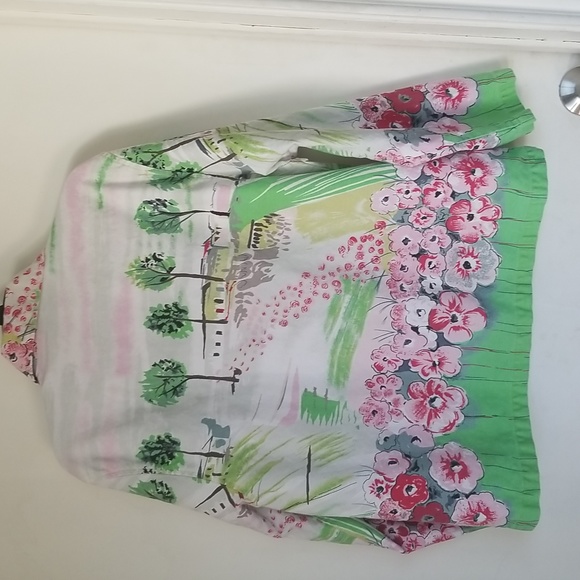 Vintage 90's Karen Hart  Floral Blazer sz. S - Picture 8 of 12